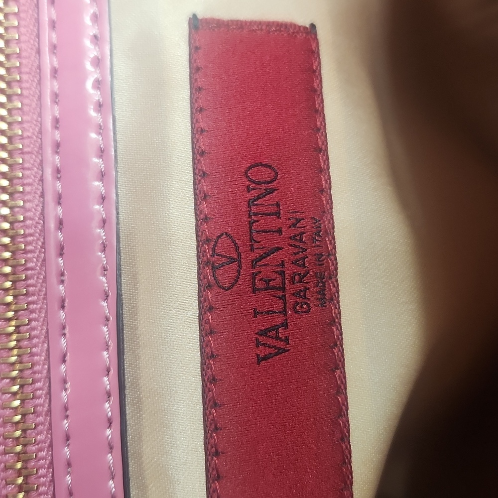 VALENTINO GARAVANI PINK PATENT LEATHER - Picture 6 of 7